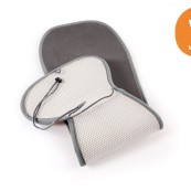 Aeromoov - Foderina traspirante per seggiolino auto Gruppo 2/3 - Colori Aeromoov: Grigio