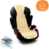 Aeromoov - Foderina traspirante per seggiolino auto Gruppo 2/3 - Colori Aeromoov: Vanilla