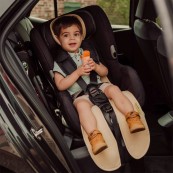 Aeromoov - Fodera traspirante per seggiolino auto con gambe - Per gruppi 2/3 - Colori Aeromoov: Vanilla