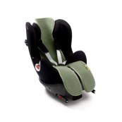 Aeromoov - Fodera traspirante per seggiolino auto con gambe - Per gruppi 2/3 - Colori Aeromoov: Moss