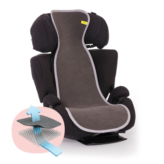 Aeromoov - Foderina traspirante per seggiolino auto Gruppo 2/3 - Colori Aeromoov: Grigio