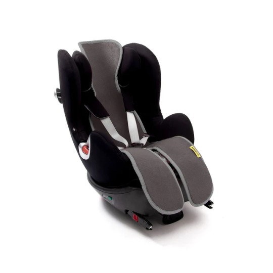 Aeromoov - Fodera traspirante per seggiolino auto con gambe - Per gruppi 2/3 - Colori Aeromoov: Grigio
