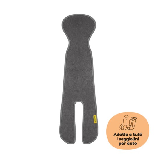 Aeromoov - Fodera traspirante per seggiolino auto con gambe - Per gruppi 2/3 - Colori Aeromoov: Grigio