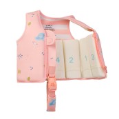 Saro - Gilet Salvagente in neoprene con cerniera - Taglia: M, Colori Saro: Seahorse
