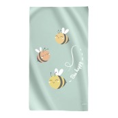 Saro - Telo mare in microfibra - Colori Saro: Bee Happy