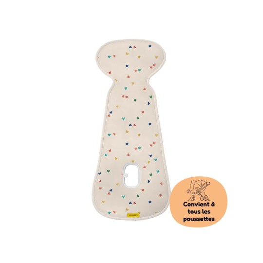 Aeromoov - Foderina traspirante per passeggino - Colori Aeromoov: Confetti Hearts