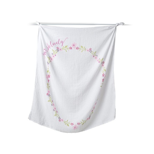 Lulujo - Kit Primo Anno - Copertina Swaddle in Mussola di Cotone - Varianti Lulujo: Isn't She Lovely