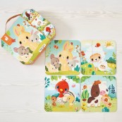 Janod - Puzzle evolutivi Animali della Fattoria