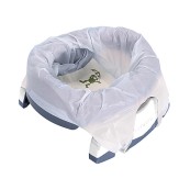Potette - Potette 2in1 Vasino da Viaggio e Riduttore WC - Colore: Grigio