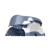 Potette - Potette 2in1 Vasino da Viaggio e Riduttore WC - Colore: Grigio