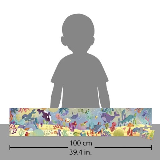Janod - Puzzle Gli animali marini