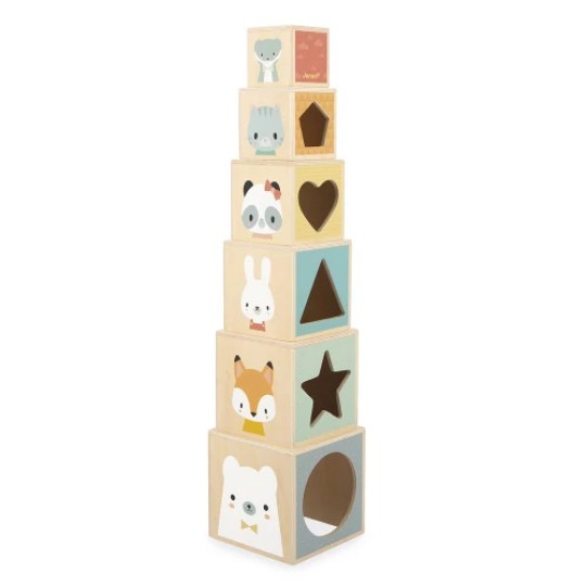 Janod - Piramide 6 cubi