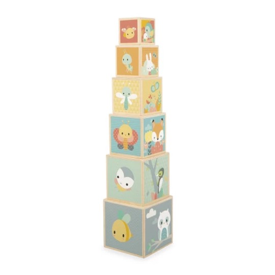 Janod - Piramide 6 cubi
