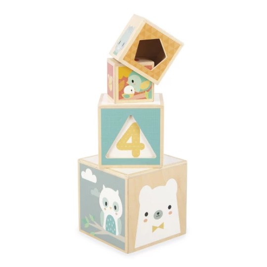 Janod - Piramide 6 cubi