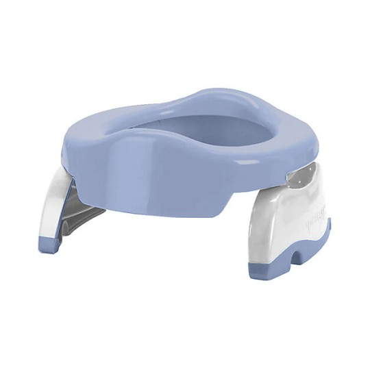 Potette - Potette 2in1 Vasino da Viaggio e Riduttore WC - Colore: Grigio
