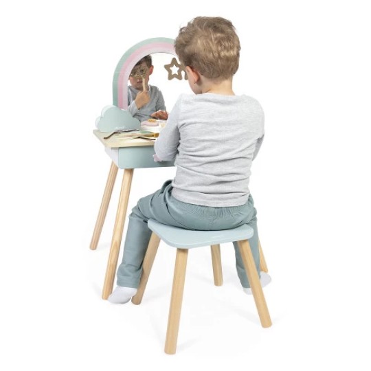 Janod - Tavolino da trucco con sedia