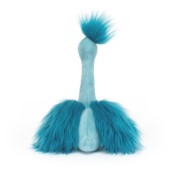 Jellycat - Peluche morbido Fou Fou Pavone