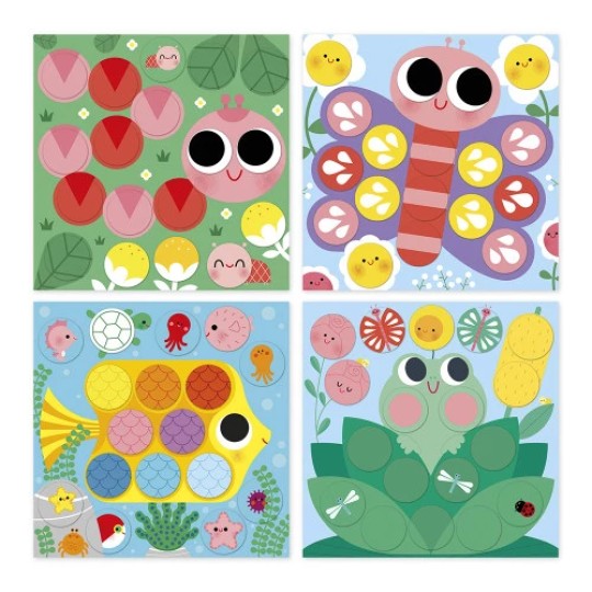 Janod - Set creativo adesivi