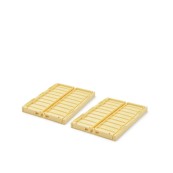 Liewood - Scatola portaoggetti Weston S - 25x18x9,5 cm- 2pezzi - Colore Liewood: Lemonade
