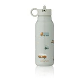 Liewood - Bottiglia termica Falk in acciaio - 350 ml - Colore Liewood: Vehicles / Dove Blue