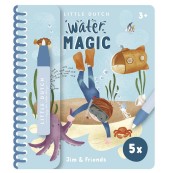 Little Dutch - Libro magico da colorare con acqua - Colori Little Dutch: Jim and Friends