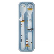 Little Dutch - Set cucchiai 2 pezzi con scatola - Colori Little Dutch: Saylors Bay