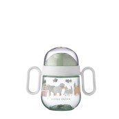 Little Dutch - Tazza a due manici AntiGoccia 200 ml - Dai 6 mesi! - Colori Little Dutch: Little Farm