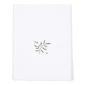 Little Dutch - Lenzuolo per lettino 110x140cm - 100% Cotone Biologico - Colori Little Dutch: Blueberry Leaves