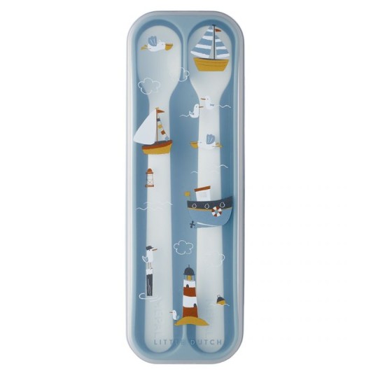 Little Dutch - Set cucchiai 2 pezzi con scatola - Colori Little Dutch: Saylors Bay