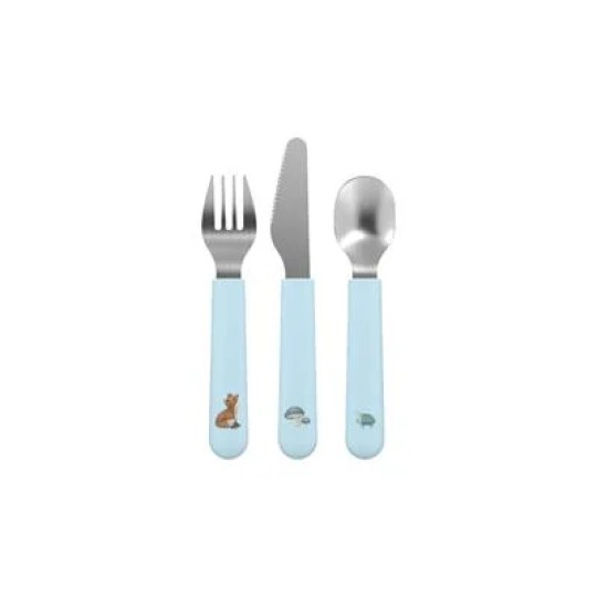 Little Dutch - Set 3 posate - Dai 12 mesi - Colori Little Dutch: Forest Friends
