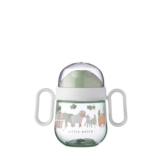 Little Dutch - Tazza a due manici AntiGoccia 200 ml - Dai 6 mesi! - Colori Little Dutch: Little Farm