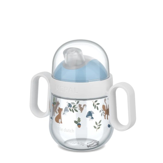Little Dutch - Tazza a due manici AntiGoccia 200 ml - Dai 6 mesi! - Colori Little Dutch: Forest Friends