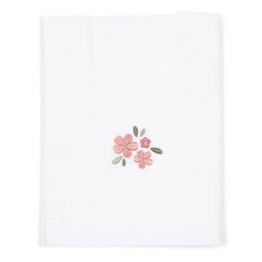 Little Dutch - Lenzuolo per lettino 110x140cm - 100% Cotone Biologico - Colori Little Dutch: Fairy Garden