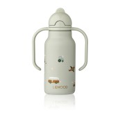 Liewood - Bottiglia termica in acciaio Kimmie 250ml - Colore Liewood: Vehicles / Dove Blue MIx