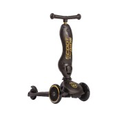 Scoot & Ride - Monopattino e Triciclo 2 in 1 Highwaykick 1 - Colore: Black&Gold