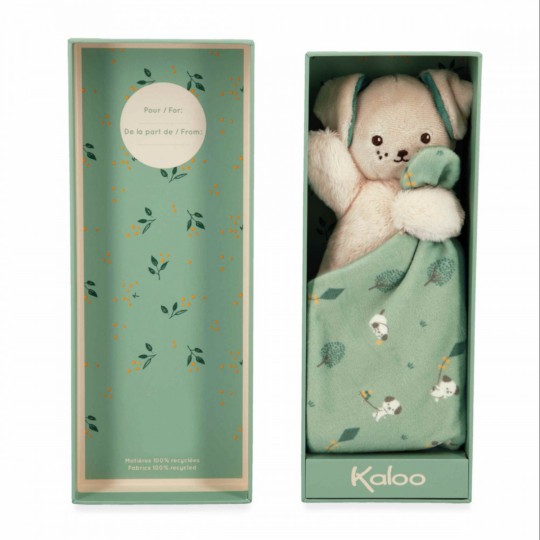Kaloo - Peluche Doudou Cane - Versioni Kaloo: Verde