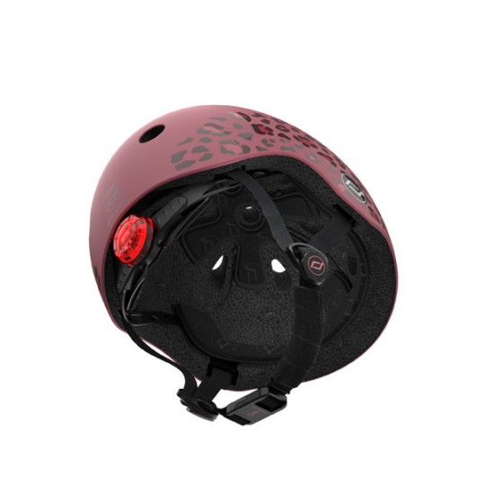 Scoot & Ride - Casco con chiusura magnetica - Taglia: XXS-S (45-51cm), Colore: Wildcat