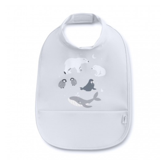 Saro - Bavaglio impermeabile con tasca - Colore: Grigio
