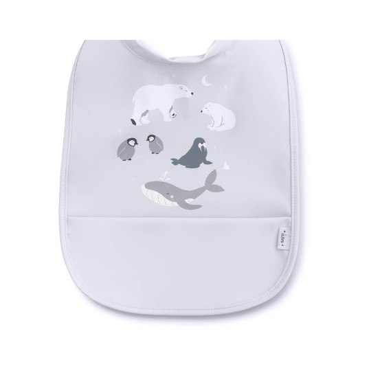 Saro - Bavaglio impermeabile con tasca - Colore: Grigio