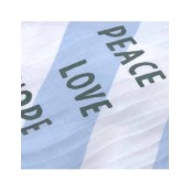 Lassig - Mussola in viscosa di bamboo XL - 120x120cm - Pack 3pezzi - Colori Lässig: Happy Rascals Sky Blue