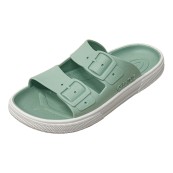 Boatilus - Ciabatta in gomma doppia fibbia Rocky - Colore Boatilus: Pastel Green White, Taglia Boatilus: 30/31