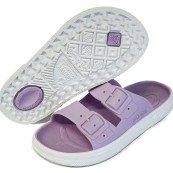 Boatilus - Ciabatta in gomma doppia fibbia Rocky - Colore Boatilus: Lilac White, Taglia Boatilus: 30/31