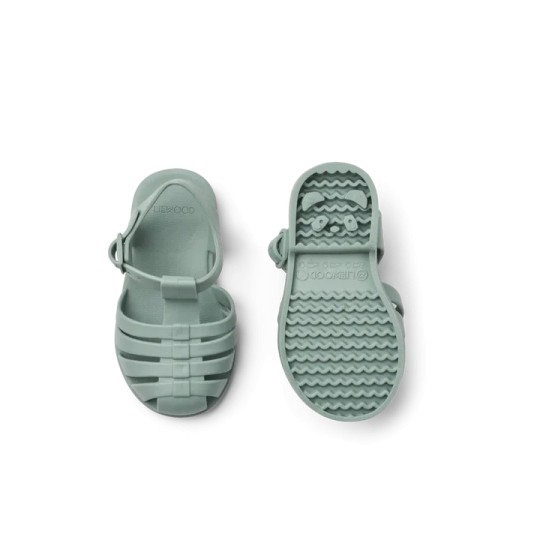 Liewood - Sandali da mare da bagno con cinturino - Bre Sandals - Flessibili e resistenti - Taglia Scarpe: 24, Colore Liewood: Peppermint