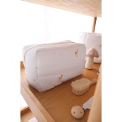 Gloop - Beauty case impermeabile - 100% Cotone Biologico - Colori Gloop: Little Deer