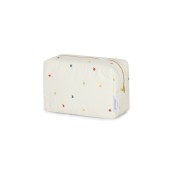 Gloop - Beauty case impermeabile - 100% Cotone Biologico - Colori Gloop: Colorful Stars
