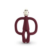 Matchstick Monkey - Massaggiagengive scimietta in silicone - Colore: Prugna