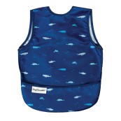Tiny Twinkle - Bavaglino Grembiule impermeabile senza maniche - 6-24mesi - Colore: Ocean