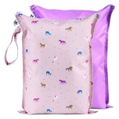 Tiny Twinkle - Set da 2 Wet BagS - Materiale riciclato - Impermeabili, Ecologiche e Multiuso