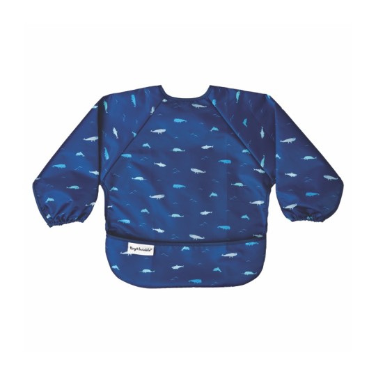 Tiny Twinkle - Bavaglino a maniche lunghe - Taglia: 2-4 Anni, Colore: Ocean