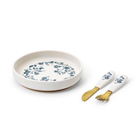Elodie - Set posate - Piatto, Forchetta e Coltello